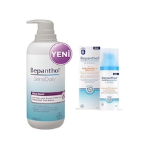 Bepanthol Sensidaily Pompalı Vücut Kremi 400 ML + Derma Nemlendirici Besleyici Yüz Bakım Kremi 50 ML