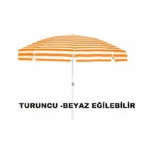 2 Metre Gölgelik Şemsiye Plaj Balkon Bahçe Teras Şemsiyesi Gölgelik Katlanır Özellik Plaj Şemsiyesi