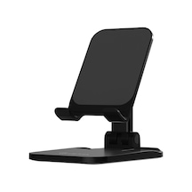 Cbtx Devıa Telefon Standı Ayarlanabilir Katlanabilir Masaüstü Telefon Tutucu Tabletler Cradle Dock - Siyah