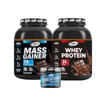 Whey Protein 2000g Mass Gainer 2000g Hediye Creatine Çikolatalı