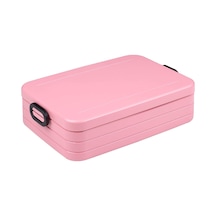 Rosti Lunchbox Take A Break Large A, Plastik, Nordic Pembe, 25,5 X 17 X 6,5 Cm Çok Renkli