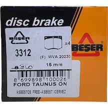 Beşer 3312 Ön Fren Balatası Ford Taunus 1.6 - 2.0