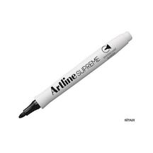 : Supreme Beyaz Tahta Markör Kalem : 1,5 Mm : Siyah Beyaz