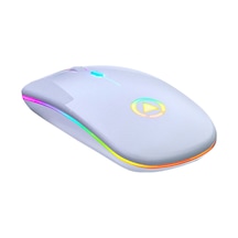 Cbtx Kablosuz Şarj Edilebilir Led Işıklı Optik Mouse