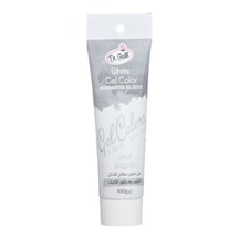 Dr Gusto Konsantre Jel Gıda Boyası Tüp 100gr Beyaz