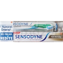 Sensodyne Tam Koruma Diş Macunu 75 ML + Tam Koruma Diş Fırçası Yumuşak