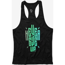 Bluu Ngup-W Fitness Gym Tank Top Sporcu Atleti (532942412) Siyah