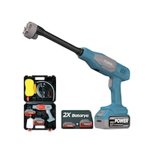 Auhma Acr07m Reel 203psı Çift Akülü Yeni Nesil Motor 12 Parça Profesyonel Oto Yıkama Tabancası