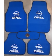 Opel Logolu Astra Mavi Halı Paspas Çift Kat 523428974