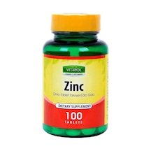 Vitapol Çinko Sülfat 15 Mg 100 Tabl. Zinc Nisan 2024