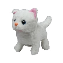 Vrd10644 Peluş Evcil Kedi Sesli Ve Hareketli