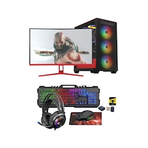 Ramtech TREND X100 i5-9400F 32 GB 960 GB SSD 8 GB RX580 27" Free Dos Masaüstü Bilgisayar