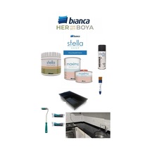 Stella Su Bazlı Akrilik Boya Tezgah Boyama Seti Diğer