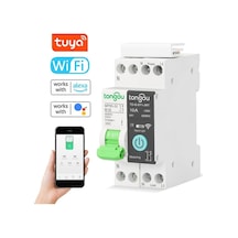 Tuya Wifi Akıllı Devre Kesici Kablosuz Uzaktan Kumandalar Mobil Telefon App Uzaktan Kumandaları Akıl