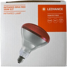 Osram Ledvance 250w Infrared Ampul Br40 E27 Isıtıcılı Lamba Kırmızı Işık 8 Adet