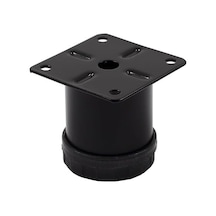 Metal Mobilya Ayağı Siyah Çap 42mm - 5cm 4 Adet Diğer