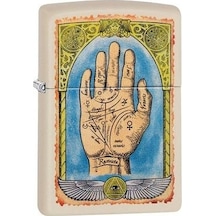 Zippo Palm Lines Dizayn Çakmak Krem