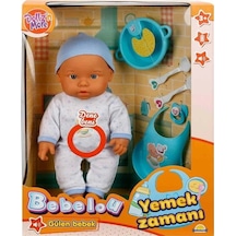 030021 Yemek Zamanı Sesli Bebek Seti 35 Cm / +3 Yaş