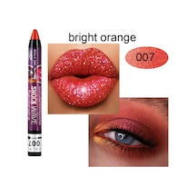 Mufunye Göz Farı Ve Dudak Kalemi 2'si 1 Arada Set, Suya Dayanıklı Ve Kolay Dağılmayan, 07