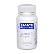 Pure Encapsulations Vitamin D3 25 Mcg 1000 Iu 30 Kapsül