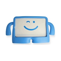 Apple İpad Pro 13 2024 Karakter Tablet Silikon - Mavi Arka Kapak