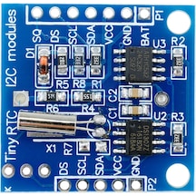 Ds1307 Rtc Iıc Zaman Modül Gerçek Zaman Saat I2c 24c32 Eeprom Sn/dakika/saat/gün/ay/yıl/tarih Hesap