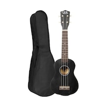 PUKA UK-21BK SOPRANO UKULELE SİYAH KILIF HEDİYE