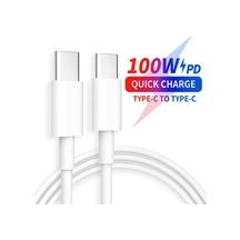 100w C C Tipi C Kablo Usb C Pd Hızlı Şarj Şarj Tel Kordon İçin Macbook Samsung Uyumlu 1.5m