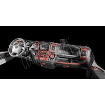 Citroen Jumper Boxer Ducato Konsol-torpido Kaplama 2006 22 Parça-alüminyum Alüminyum