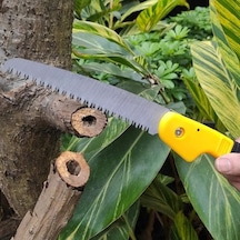 Şahin Tools Sht-018 Katlanır Budama Testeresi - 18 Cm Yüksek Karbonlu Çelik Bıçak, Ergonomik Tutuş, Üç Eksenli Özel Bileme, Hızlı Kesim Fast Cut