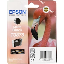 Epson T0878 C13T08784020 Mat Siyah Kartuş R1900