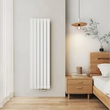 Çelik 480 1600 Beyaz Dikey Radyatör Havlupan Isıtıcı 1. Kalite Çelik