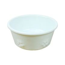 Seramik Kedi & Köpek Mama Kabı - Seramik Mama Kasesi - Beyaz - 1 400ml