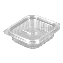 Şeylişeyler - Şeffaf Plastik Sızdırmaz Meze Ve Sos Kabı 150 Gr 100 Adet - Kendinden Kapaklı Şarküteri Kabı