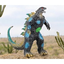 Gerçekçi Görünümlü Özel Dokulu Godzilla Vs. Kong Giant Godzilla Ejderha Figür Oyuncak 35 Cm. Model C