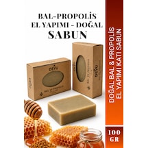Doğal Bitkisel Katı Sabun Bal Ve Propolis Özlü Sabun