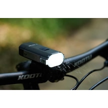 Moon RIGEL MAX 1500 Lümen USB Bisiklet Ön Lambası HBG11456854 Siyah