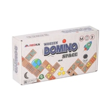 Wooden Domino Uzay 3 Yaş+