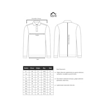 Uzun Kollu Regular Fit Erkek Polo Yaka T-shirt Lacivert