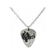 Opeth Progresif Metal Grubu Pena Şeklinde Çift Taraflı Rock İşaretli Unisex Metal Kolye Çok renkli