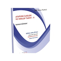 İlkumut Yayınları - Atatürk Ilkeleri Ve İnkılap Tarihi - 2 - Konu Anlatımlı Ve Çözümlü Sorular