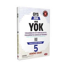 Data Yayınları 2024 YÖK Üst Kuruluşları ile YÖK Personeli GYS 5 Deneme Sınavı - Karekod Çözümlü