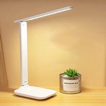 Çalışma Masası Lambası, Led Masa Lambası, Kısılabilir Masa Lambası, Dokunmatik Anahtar, 3 Renk Ve 10 Parlaklık Kademesi, Göz Dostu Masa Lambası, Gece Lambası, Ofis, Okuma, Çalışma İçin Enerji Enerji Sınıfı A+++ 10 Parça Siyah 25015100