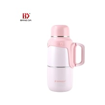 Tantitoni Pembe Askılı Ve Tutacaklı Paslanmaz Çelik Termos 800ml Pembe