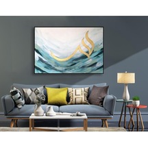 Hat El Yapımı Yağlı Boya Tablo 85x65cm