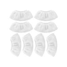 8 Mikrofiber Kapak Seti Kärcher Buharlı Temizleyici Aksesuarları İçin Uyumlu Easyfix Sc 2, Sc 3, Sc 4, Sc 5 El Memesi İçin