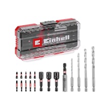 Einhell S-CASE 18 Parça Vidalama Ucu Seti - 49108709