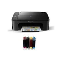 Canon Pixma E3340 Fotokopi + Tarayıcı +wi Fi Airprint Yazıcı + Bitmeyen Kartuş Sistemi