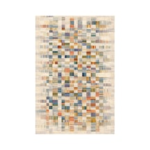 Kartela Halı Lina Halı Kaymaz Taban Makinede Yıkanabilir Halı - 100 X 150 Cm Çok Renkli