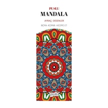 Mandala Ayraç/desenler Boya-kopar-hediye Et